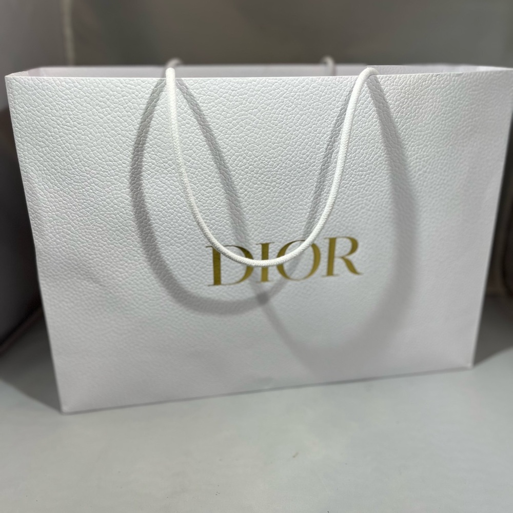 Dior Shopping Bag with Logo